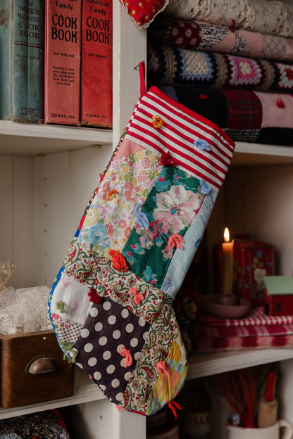 Heirloom Quilt Stocking
