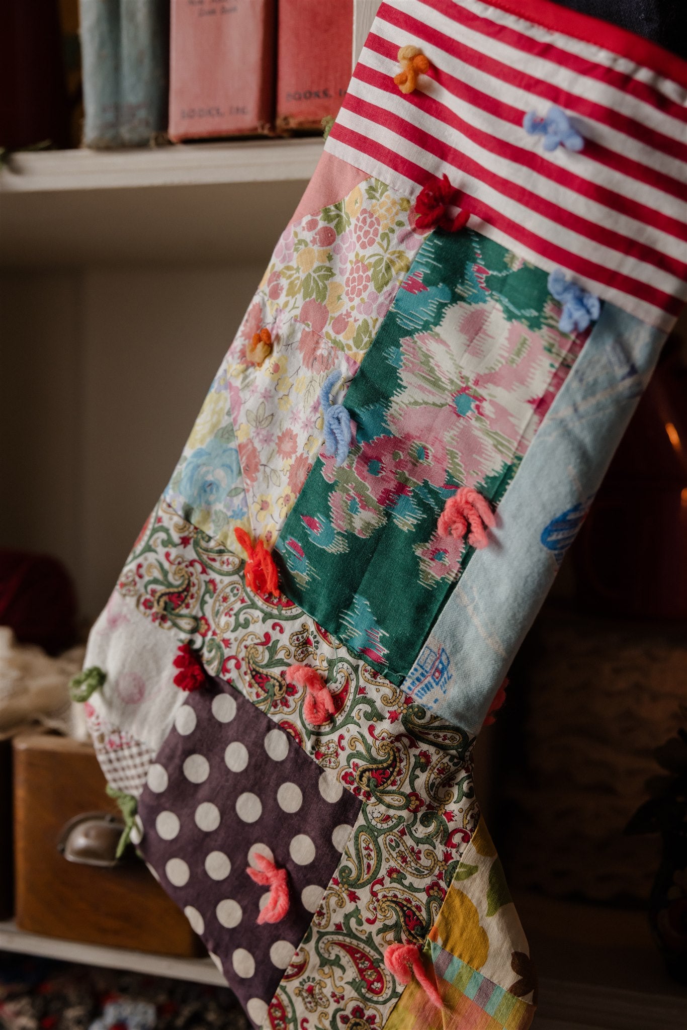 Heirloom Quilt Stocking