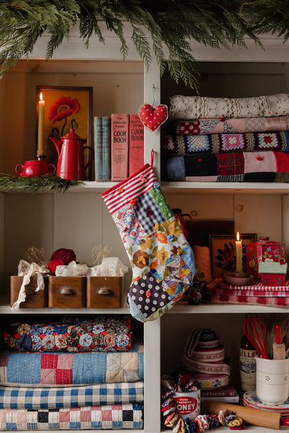 Heirloom Quilt Stocking