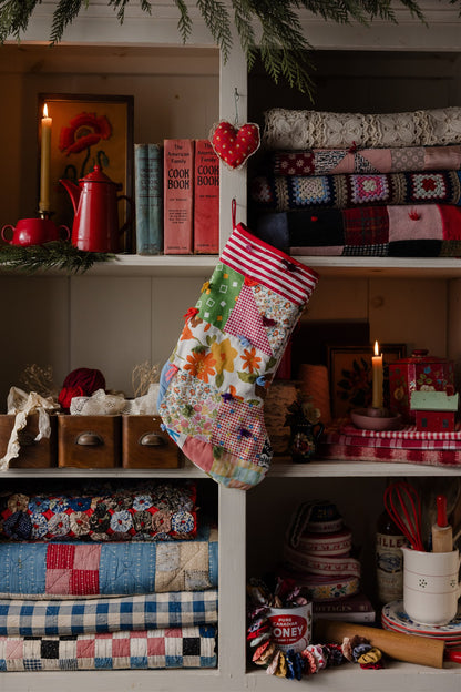 Heirloom Quilt Stocking