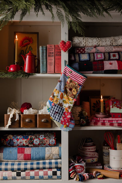 Heirloom Quilt Stocking