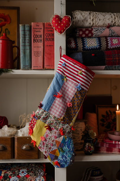 Heirloom Quilt Stocking