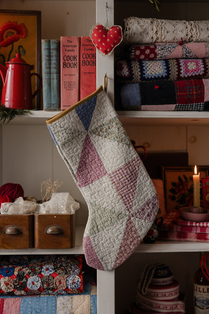 Heirloom Quilt Stocking