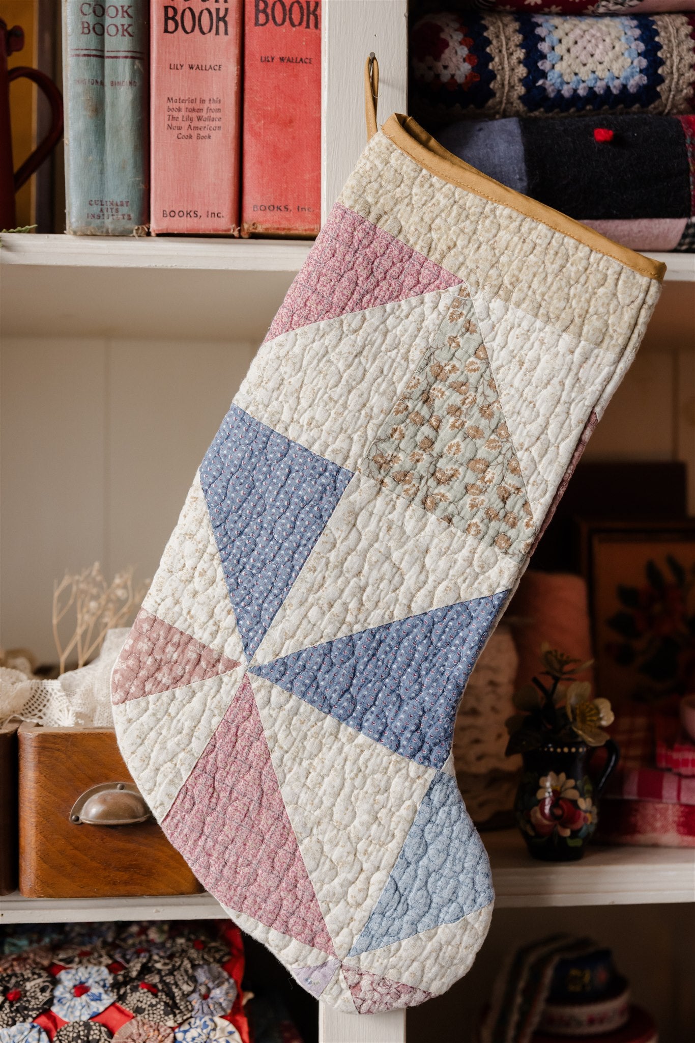 Heirloom Quilt Stocking