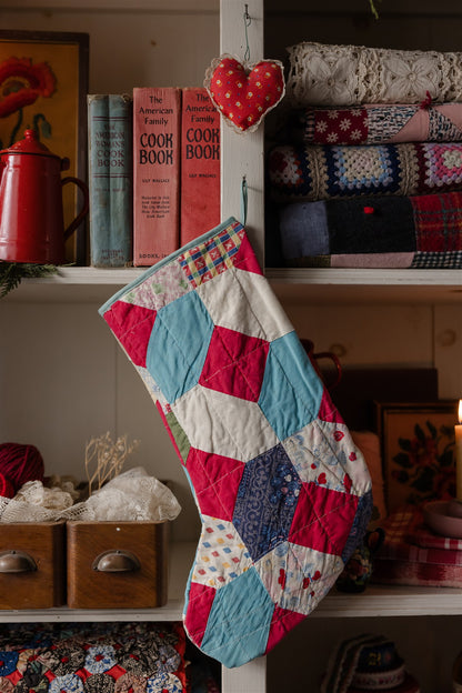 Heirloom Quilt Stocking