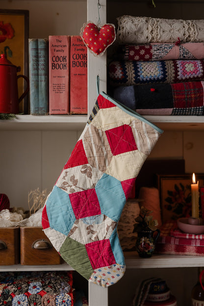 Heirloom Quilt Stocking