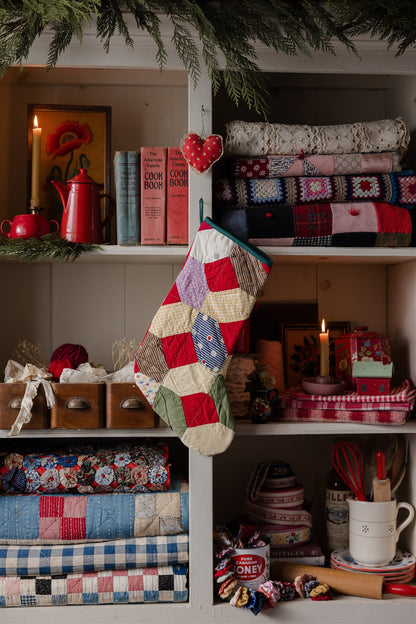 Heirloom Quilt Stocking