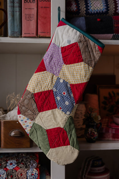 Heirloom Quilt Stocking