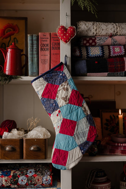 Heirloom Quilt Stocking