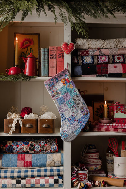 Heirloom Quilt Stocking