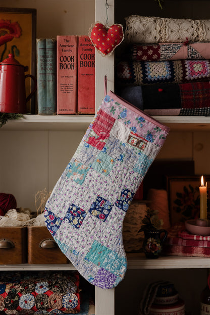 Heirloom Quilt Stocking