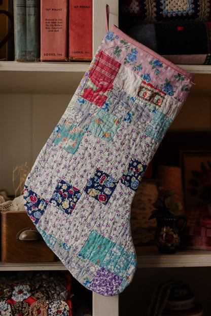 Heirloom Quilt Stocking