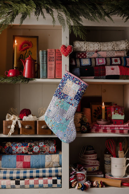 Heirloom Quilt Stocking
