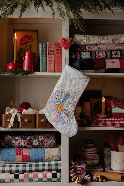 Heirloom Quilt Stocking