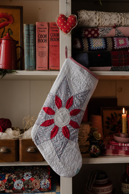 Heirloom Quilt Stocking