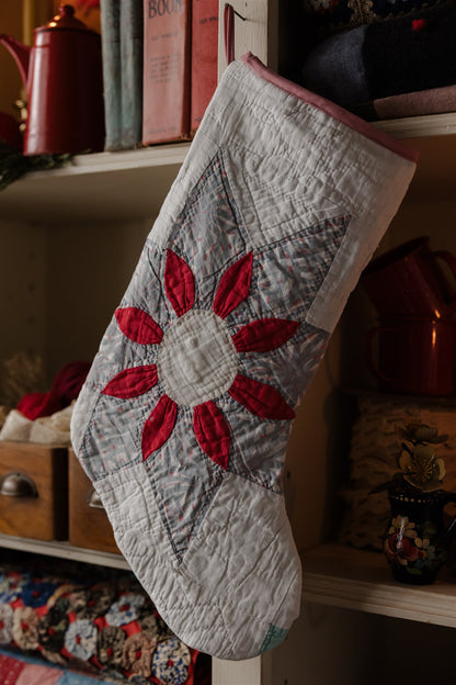 Heirloom Quilt Stocking