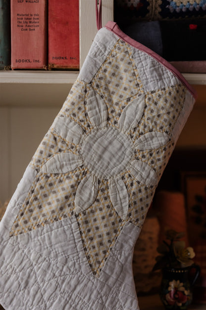 Heirloom Quilt Stocking