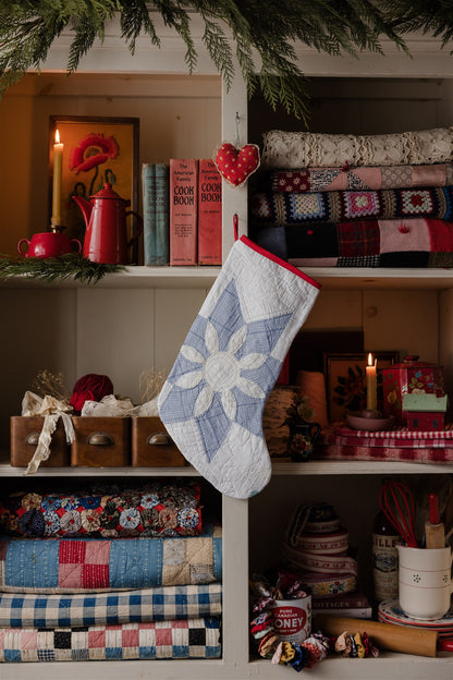 Heirloom Quilt Stocking