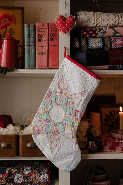 Heirloom Quilt Stocking