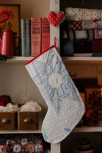 Heirloom Quilt Stocking