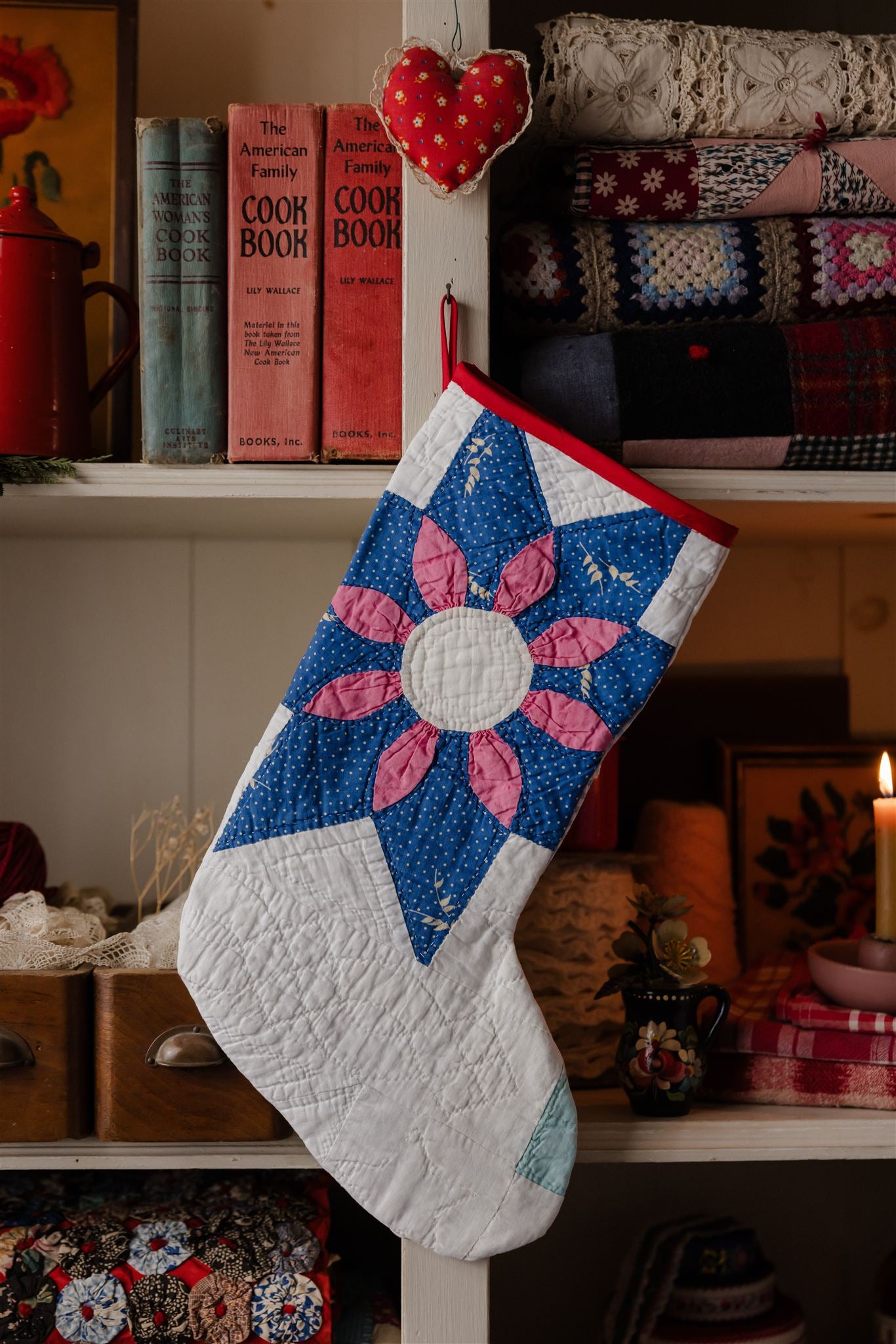 Heirloom Quilt Stocking