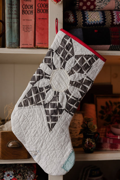Heirloom Quilt Stocking