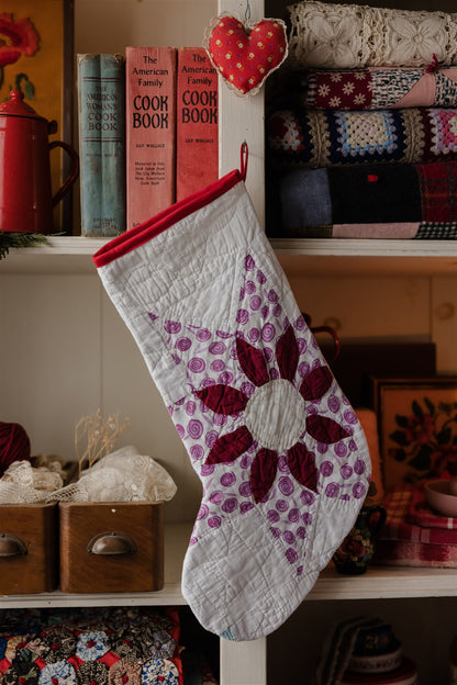 Heirloom Quilt Stocking