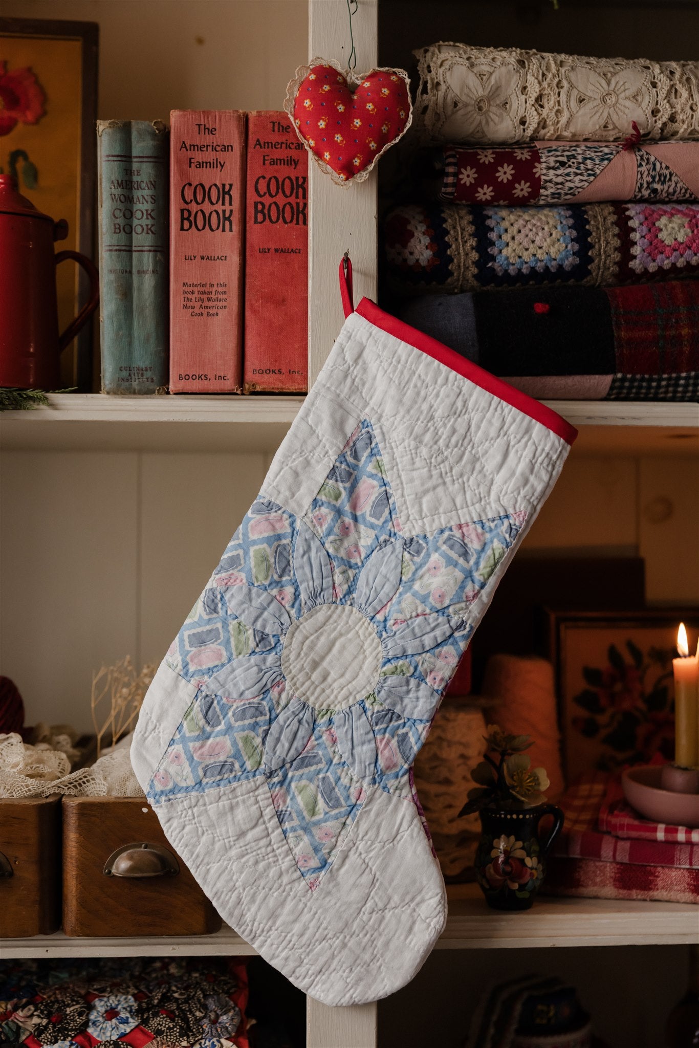 Heirloom Quilt Stocking