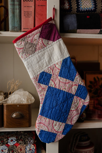 Heirloom Quilt Stocking
