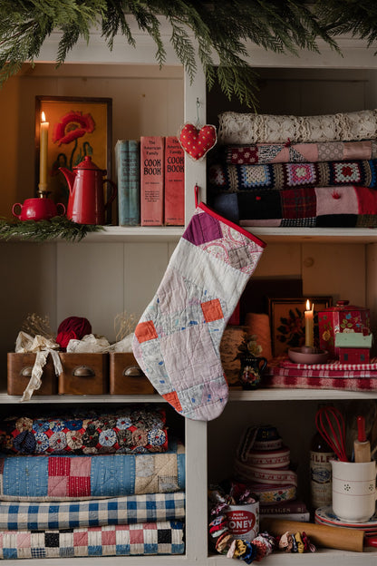 Heirloom Quilt Stocking