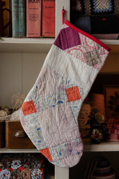 Heirloom Quilt Stocking