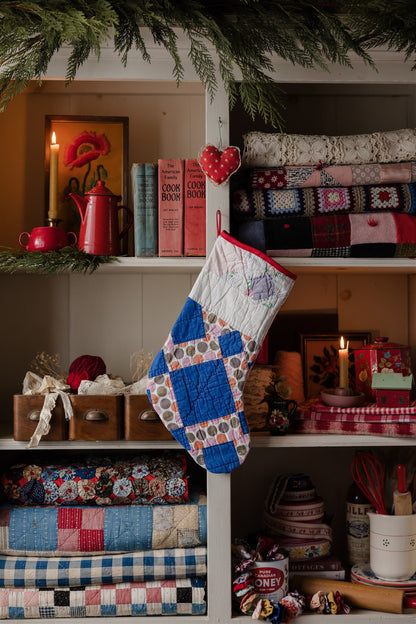 Heirloom Quilt Stocking