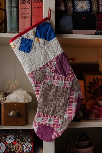 Heirloom Quilt Stocking