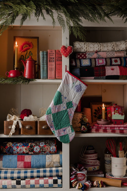 Heirloom Quilt Stocking