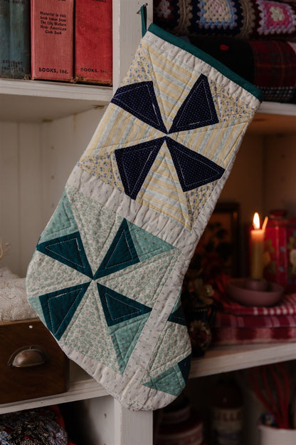 Heirloom Quilt Stocking