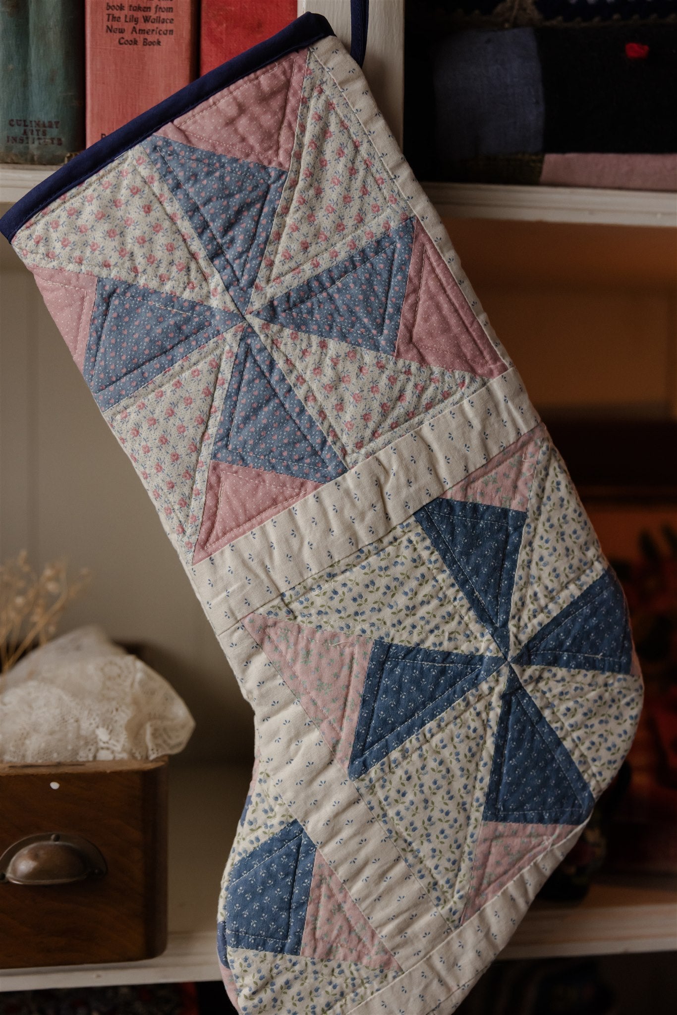 Heirloom Quilt Stocking