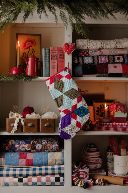 Heirloom Quilt Stocking