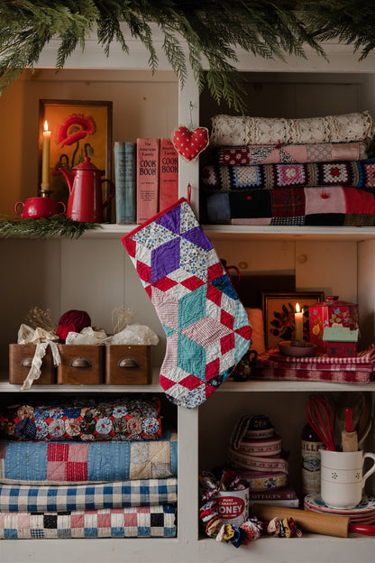 Heirloom Quilt Stocking