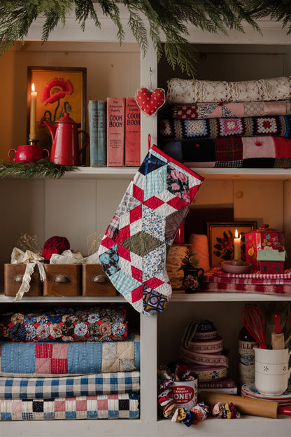 Heirloom Quilt Stocking