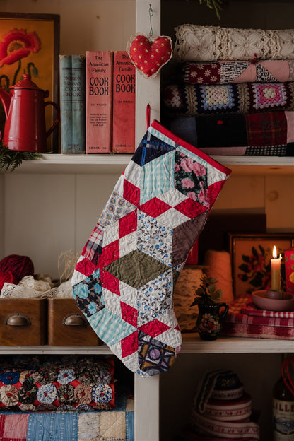 Heirloom Quilt Stocking