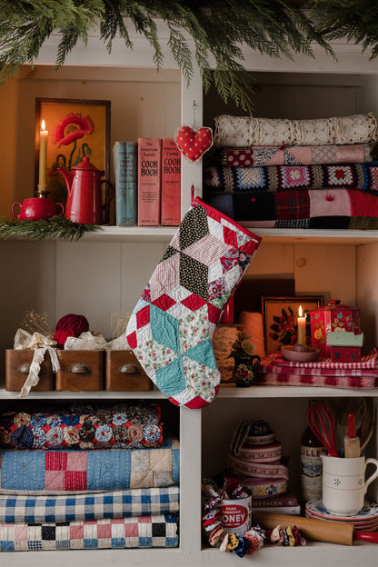 Heirloom Quilt Stocking