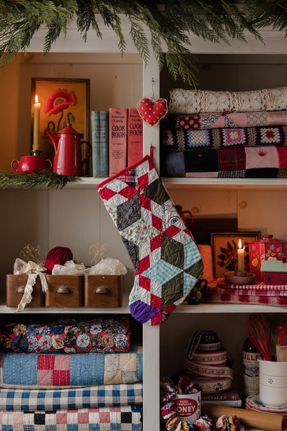 Heirloom Quilt Stocking