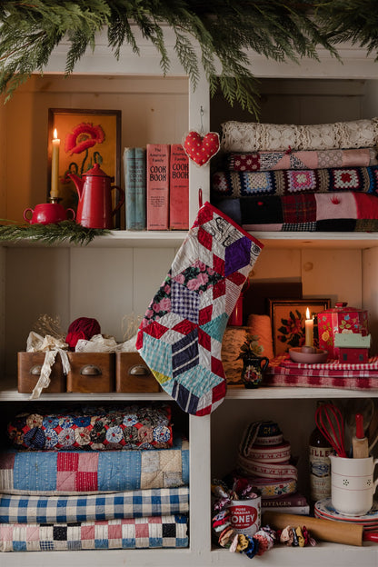 Heirloom Quilt Stocking