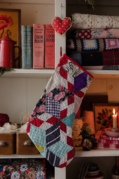 Heirloom Quilt Stocking