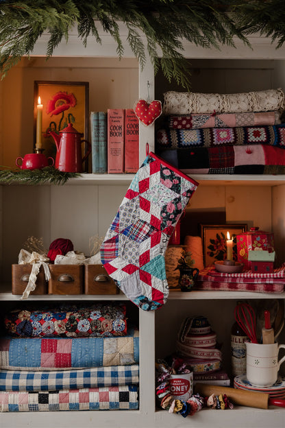 Heirloom Quilt Stocking