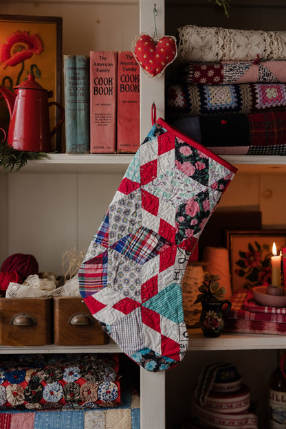 Heirloom Quilt Stocking