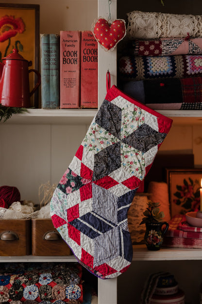 Heirloom Quilt Stocking