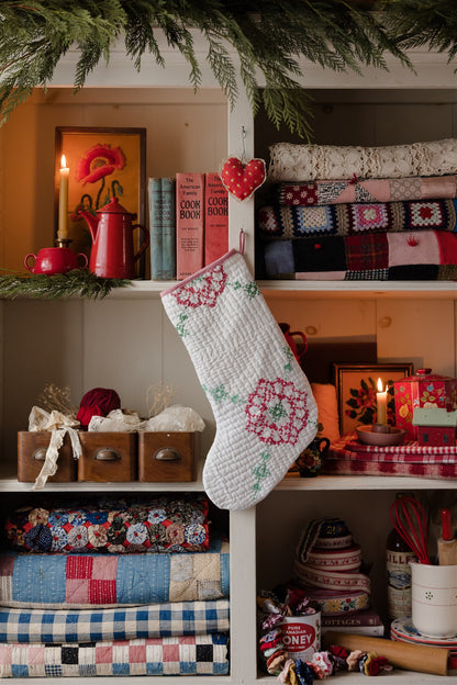 Heirloom Quilt Stocking