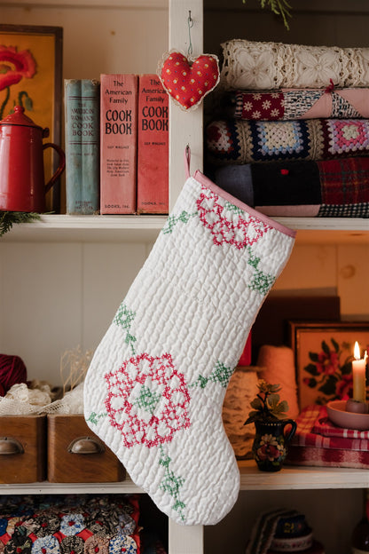 Heirloom Quilt Stocking