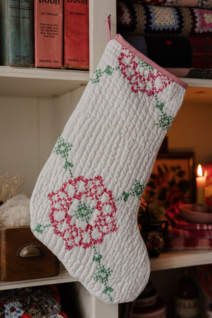 Heirloom Quilt Stocking